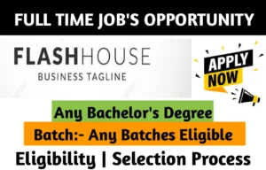 Flashhouse Recruitment Drive 2023