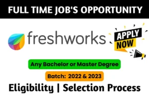 Freshworks Recruitment Drive 2023