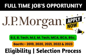 JPMorgan Recruitment Drive 2023