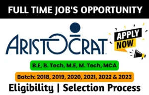 Aristocrat Recruitment Drive 2023