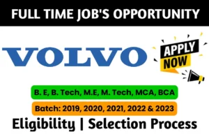 Volvo Recruitment Drive 2023