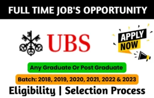 UBS Recruitment Drive 2023