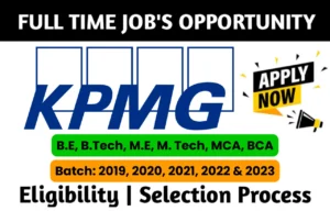 KPMG Recruitment Drive 2023