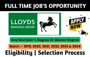 Lloyds Recruitment Drive 2024