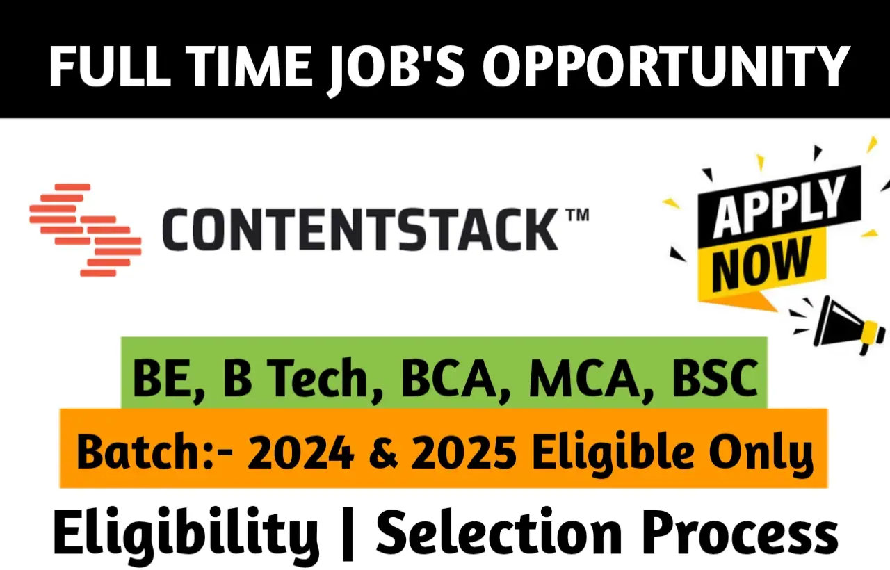 Contenstack Recruitment Drive 2023