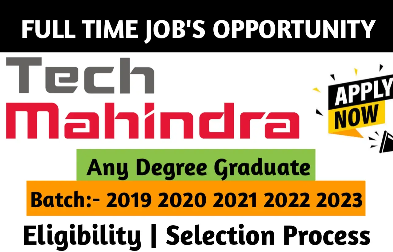 Tech Mahindra Off Campus Drive 2023