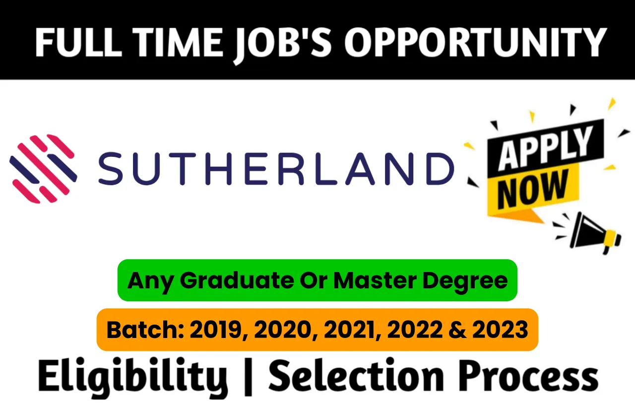Sutherland Recruitment Drive 2023