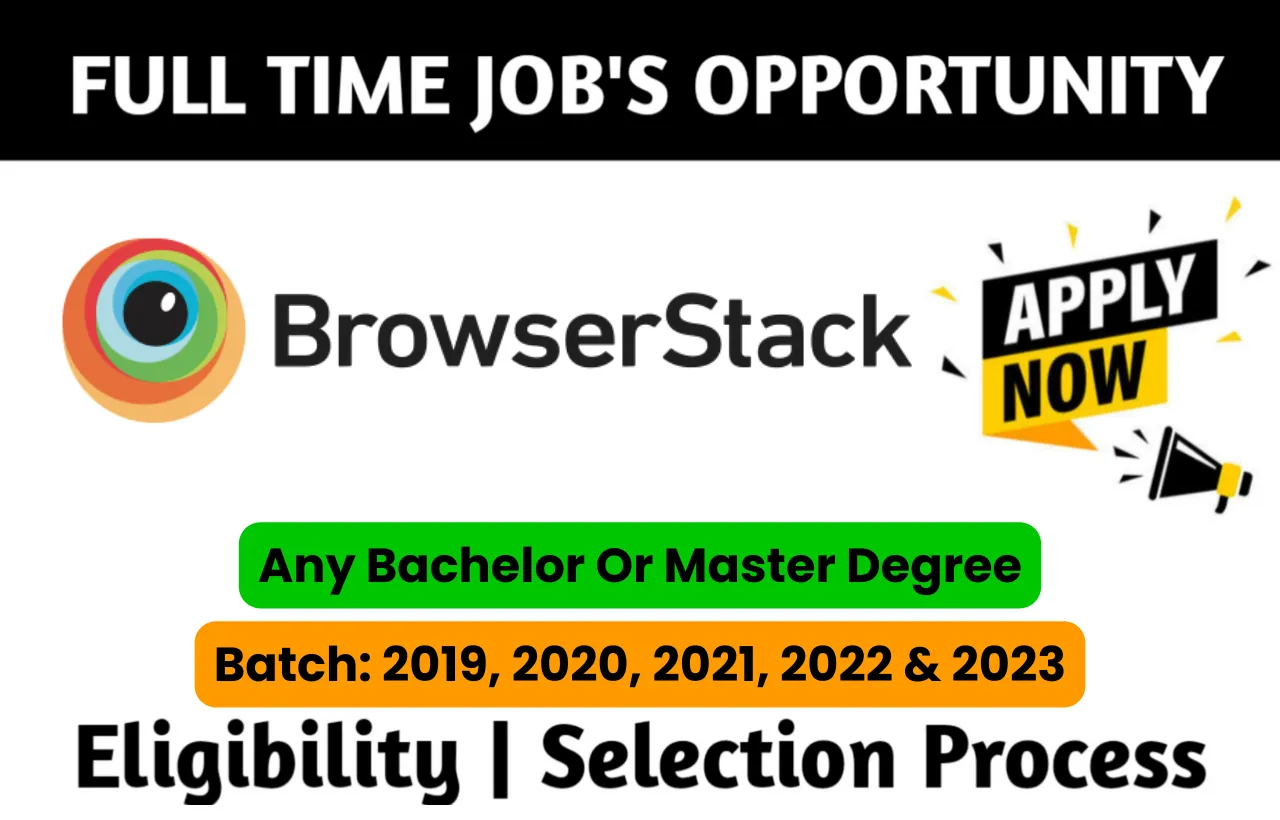 BrowserStack Off Campus Drive 2023