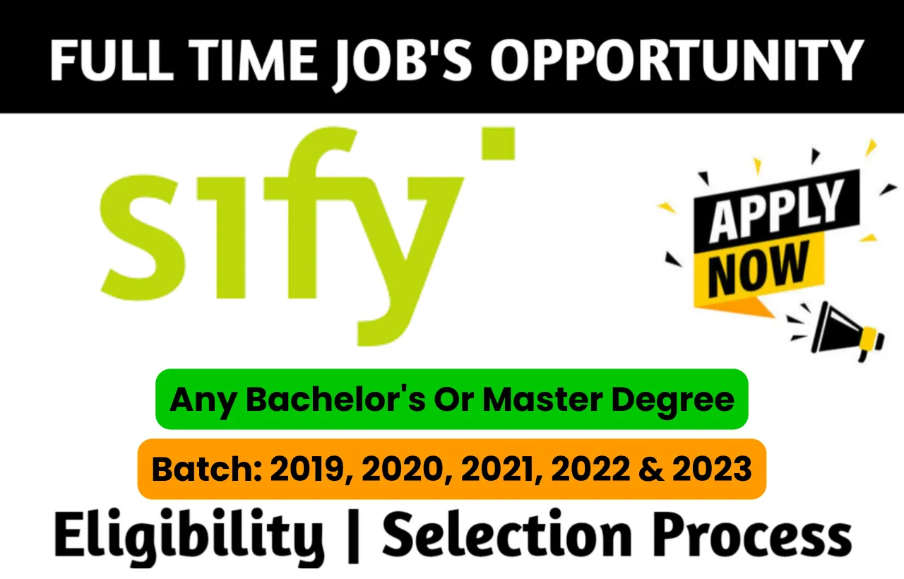 Sify Off Campus Drive 2023