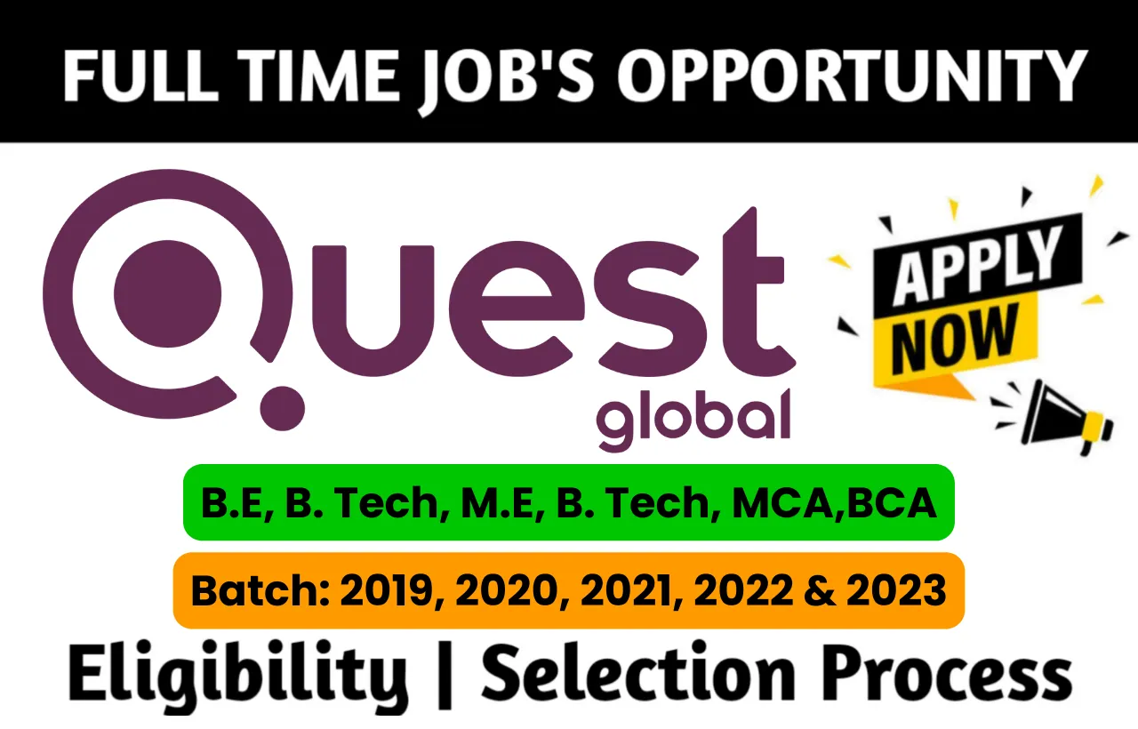 Quest Global Recruitment Drive 2023