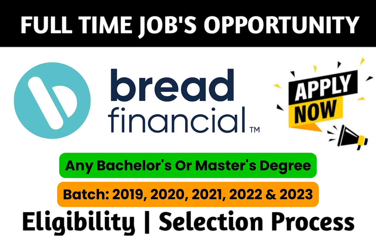 Bread Financial Recruitment Drive 2023