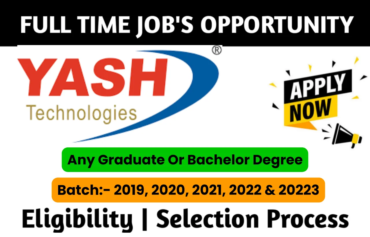 Yash Technologies Drive 2023