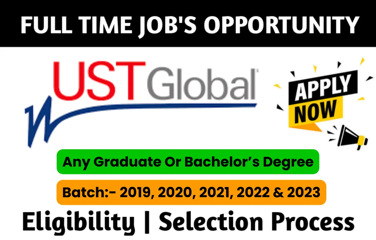 UST Global Recruitment Drive 2023