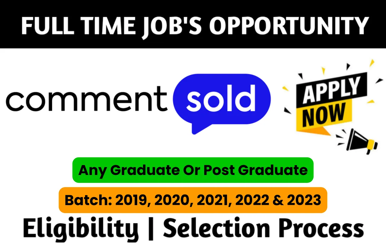 Commentsold Recruitment Drive 2023
